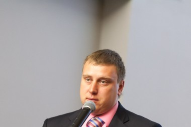 А. В. Жуйков, председатель Совета молодых ученых СФУ