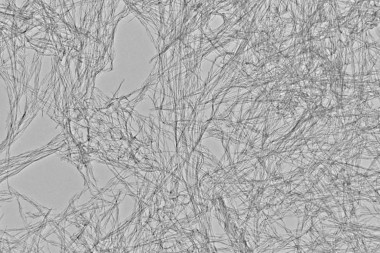Просвечивающая электронная микроскопия нановолокон оксида алюминия