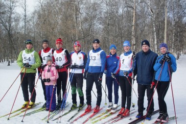 Команда СФУ по лыжным гонкам